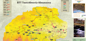 Mapa Ruta BTT TransAlmería